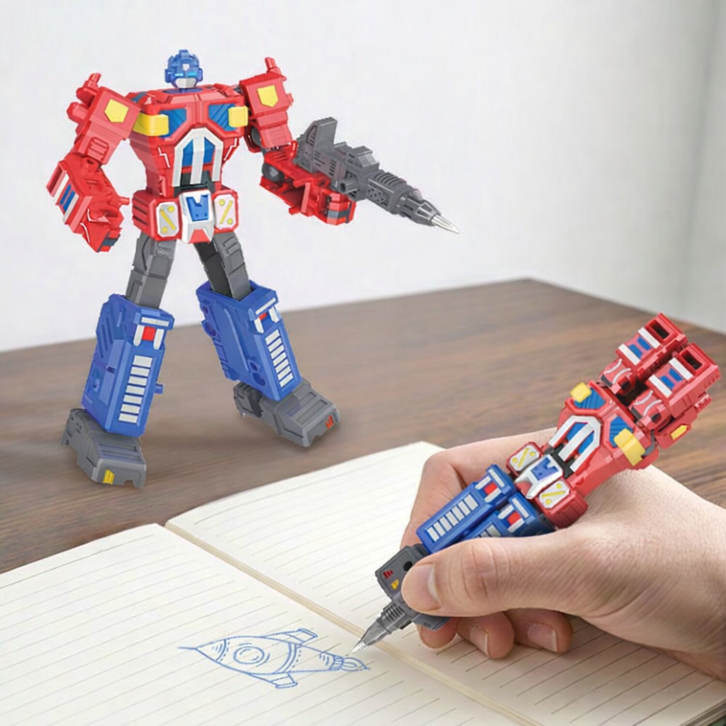 Transforming Robot Pen – 2-in-1 Toy & Writing Pen