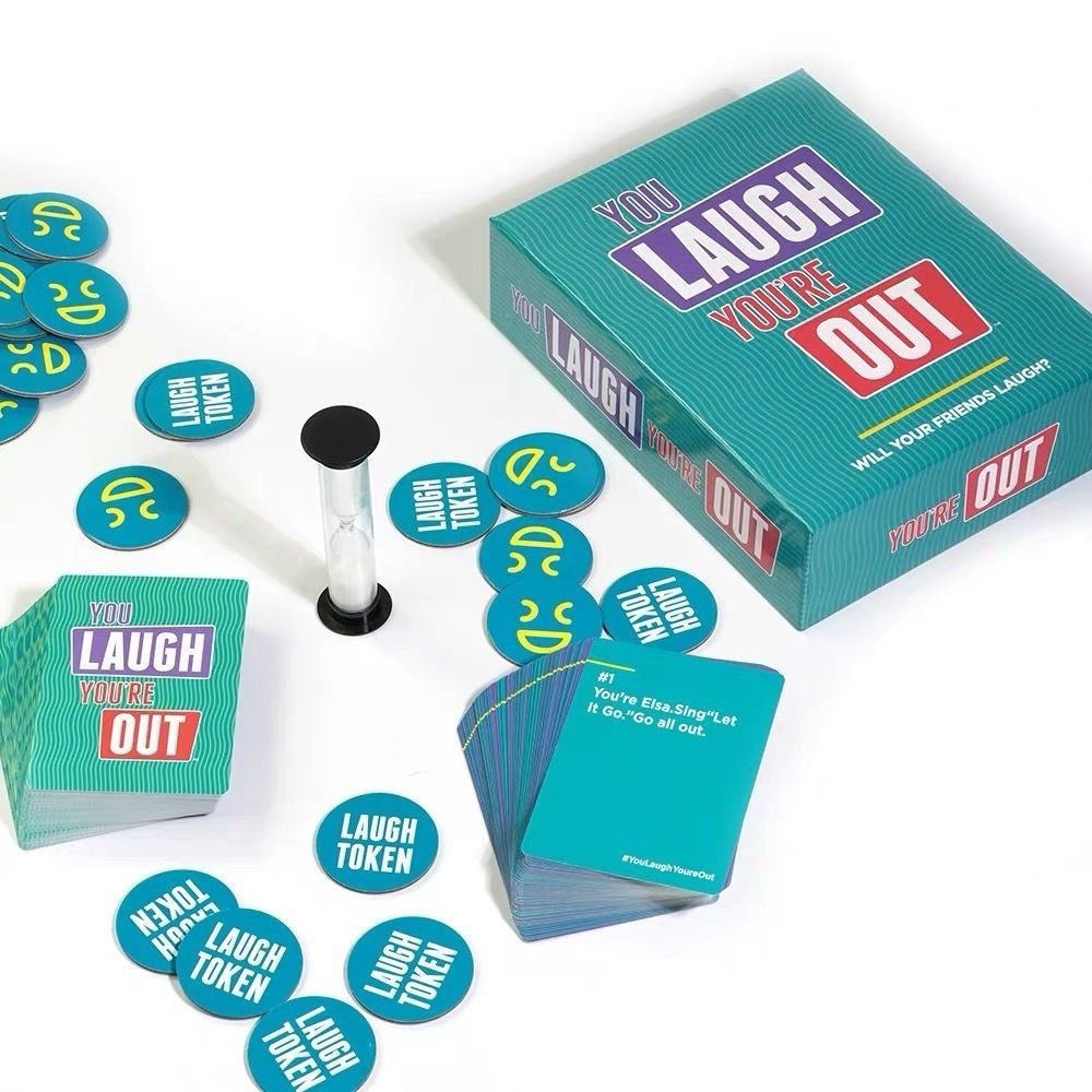 You Laugh You're Out – Party Card Game for Friends & Family - Image 3